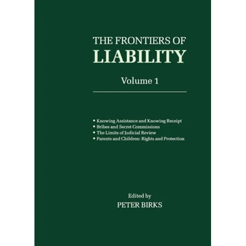 Frontiers of Liability