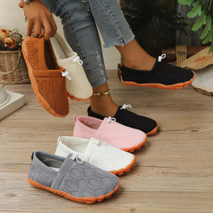 Round Toe Breathable Slip-Ons