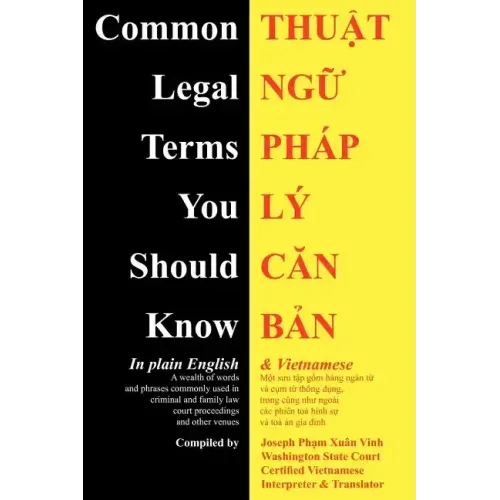 Common Legal Terms You Should Know: In Plain English and Vietnamese
