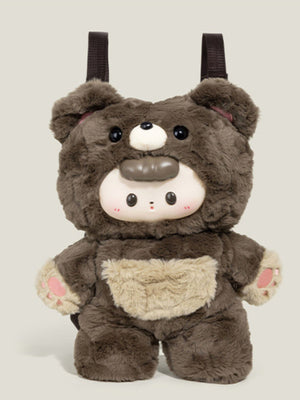 Plush Bear Backpack Bag
