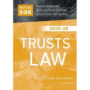 Revise SQE Trusts Law 2025-26 - Paperback