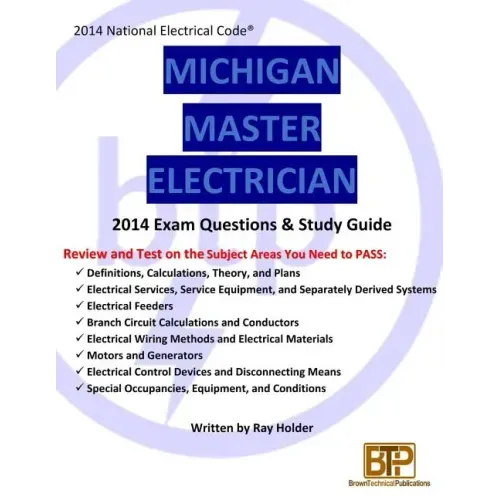 Michigan 2014 Master Electrician Study Guide