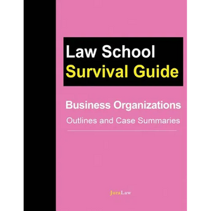 Business Organizations: Outlines and Case Summaries - Paperback