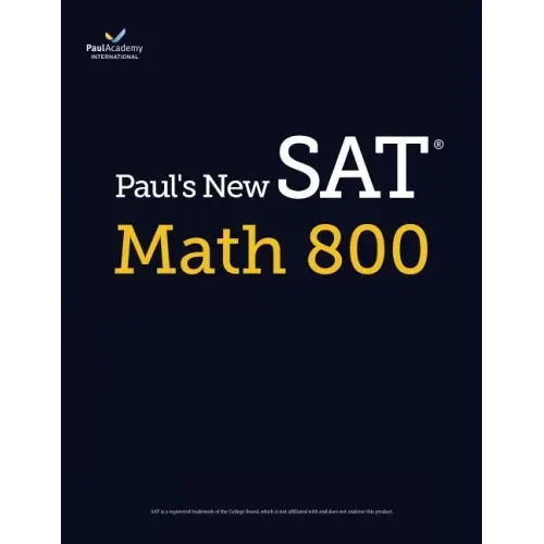 Paul's New SAT Math 800