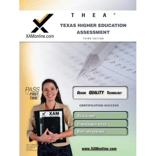 Thea Texas Higher Education Assessment Teacher Certification Test Prep Study Guide