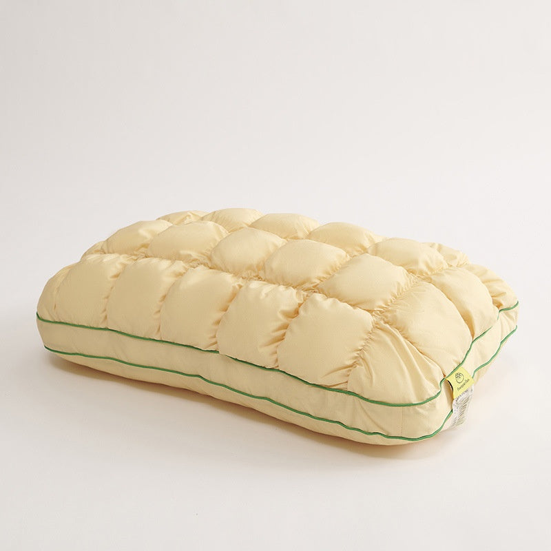 Cloud-shaped Puff Pillow, Pineapple-shaped Pillow, Home-use Single-person High-resilience Fluffy Pillow Core, Cervical-support Pillow annizon.com