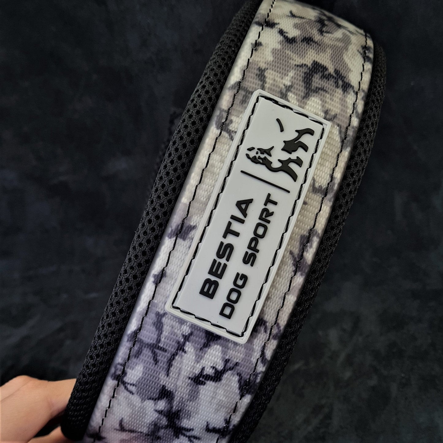 BESTIA DOG SPORT COLLAR GREY CAMO Bestia Dog Sport