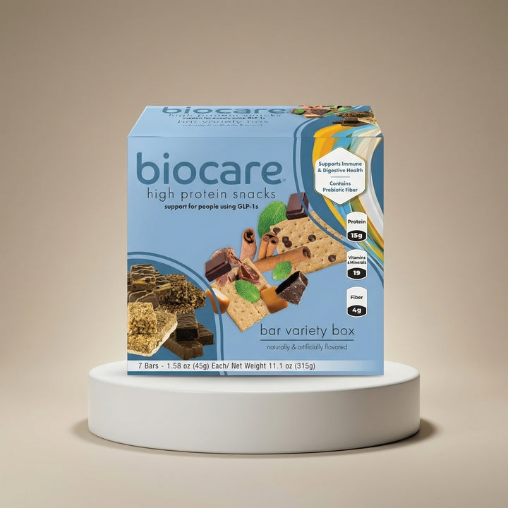 15G Protein Bars Variety Pack (7-Count) Biocare