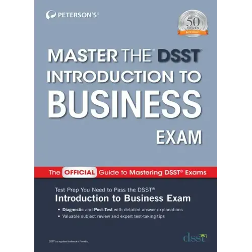 Master the Dsst Introduction to Business Exam