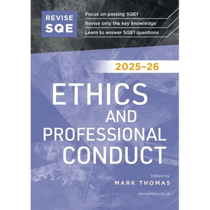 Revise SQE Ethics and Professional Conduct 2025-26 - Paperback