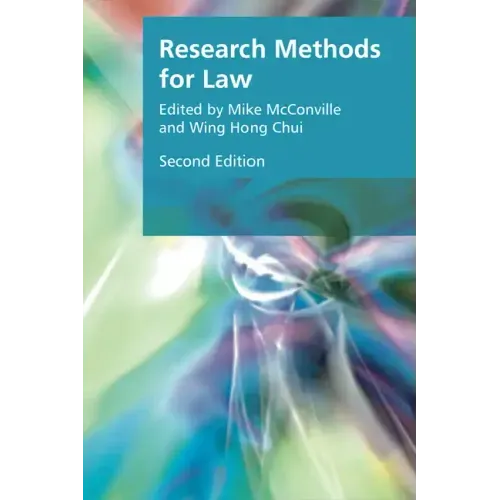 Research Methods for Law - Paperback