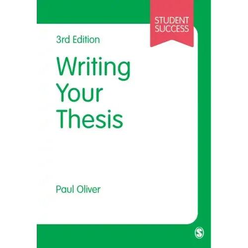 Writing Your Thesis