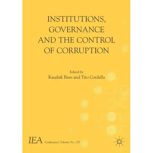 Institutions, Governance and the Control of Corruption