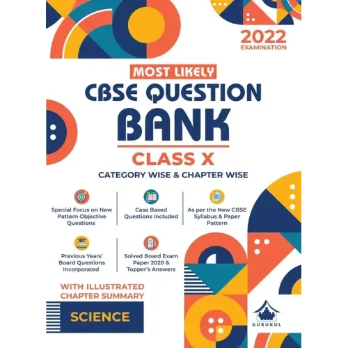 Most Likely Question Bank - Science: CBSE Class 10 for 2022 Examination