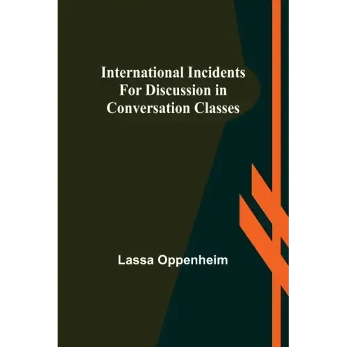 International Incidents for Discussion in Conversation Classes