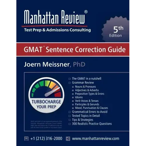 Manhattan Review GMAT Sentence Correction Guide [5th Edition]
