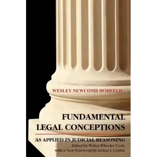 Fundamental Legal Conceptions as Applied in Judicial