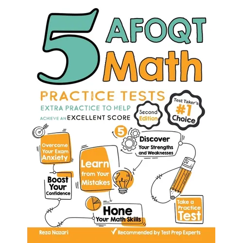 5 AFOQT Math Practice Tests: Extra Practice to Help Achieve an Excellent Score