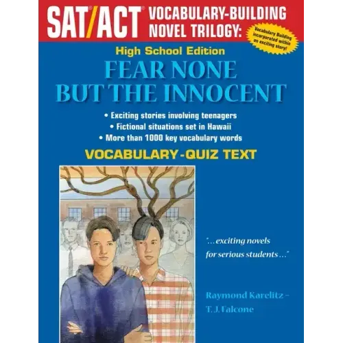 Fear None But The Innocent: High School Vocabulary-Quiz Text