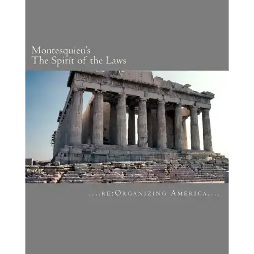 Montesquieu's The Spirit of the Laws - Paperback