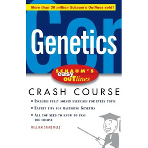 Schaum's Easy Outline of Genetics - Paperback