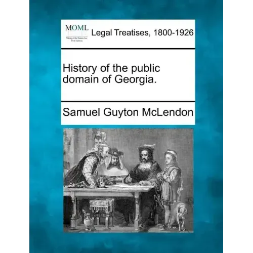 History of the Public Domain of Georgia.