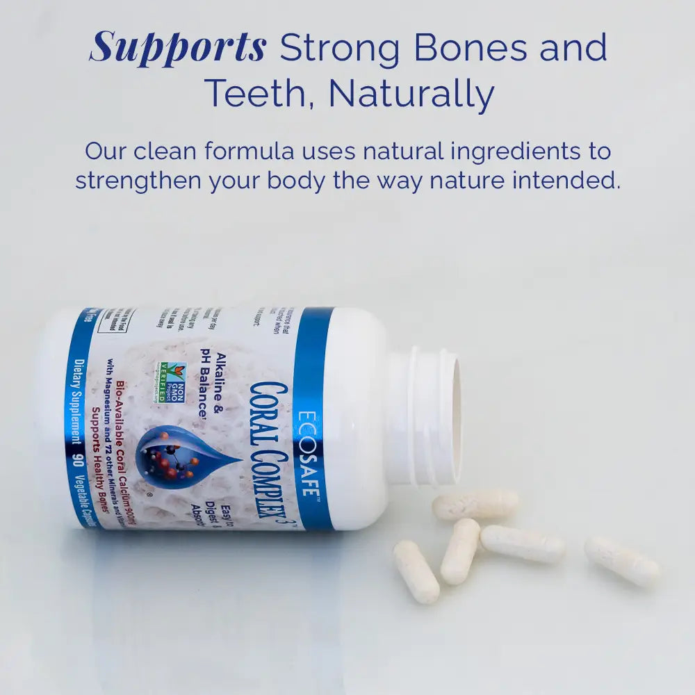 Coral Calcium Supplement with Vitamin D3 & Magnesium – Coral Complex Coral Toothpaste