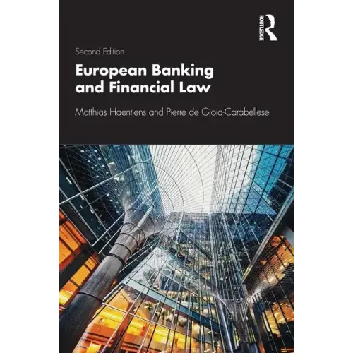 European Banking and Financial Law 2e