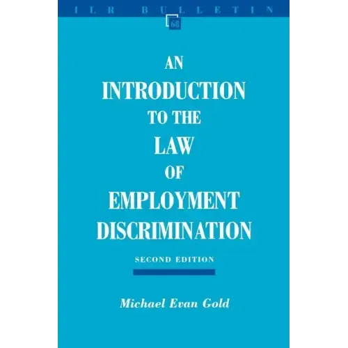 An Introduction to the Law of Employment Discrimination