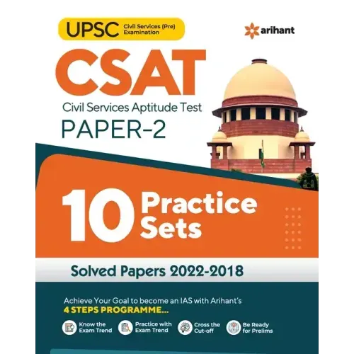 10 Practice Sets UPSC CSAT Civil Services Aptitude Test Paper 2 2023 - Paperback