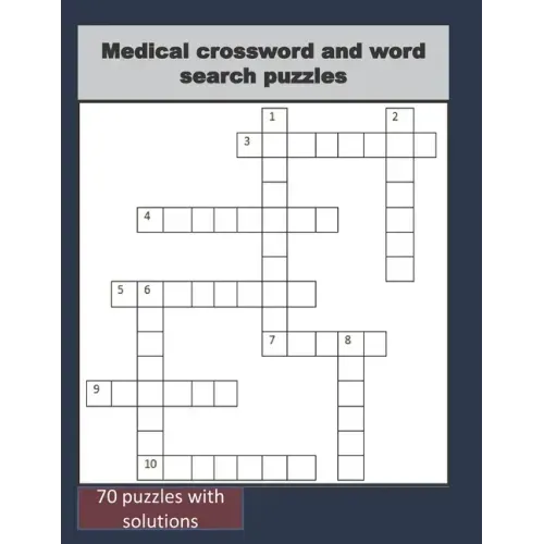 Medical crossword and word search puzzles