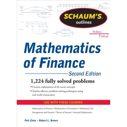 Schaum's Outline of Mathematics of Finance, Second Edition