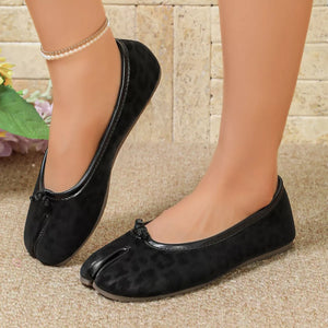 Split Toe Slip-Ons