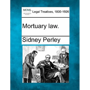 Mortuary Law. - Paperback