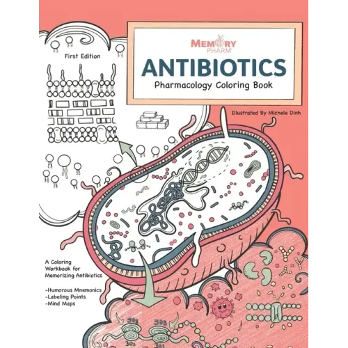Antibiotics Pharmacology Coloring Book: Antibiotics