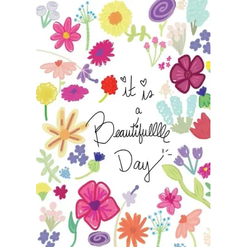 Super Planner - medium sized weekly view organizer, undated, floral theme