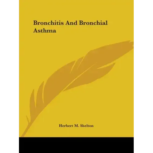 Bronchitis And Bronchial Asthma