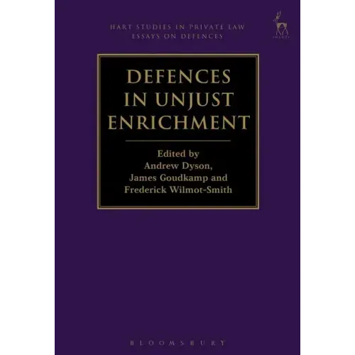 Defences in Unjust Enrichment
