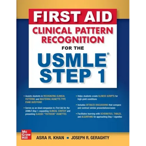 First Aid Clinical Pattern Recognition for the USMLE Step 1 - Paperback