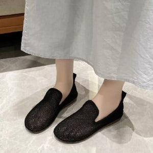 Round Toe Slip-Ons