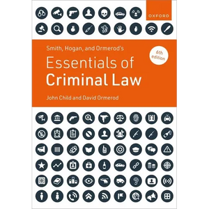Smith, Hogan and Ormerods Essentials of Criminal Law 6e - Paperback