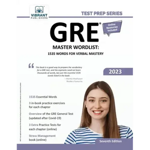 GRE Master Wordlist: 1535 Words for Verbal Mastery - Paperback