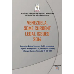 Venezuela. Some Current Legal Issues 2014 - Paperback
