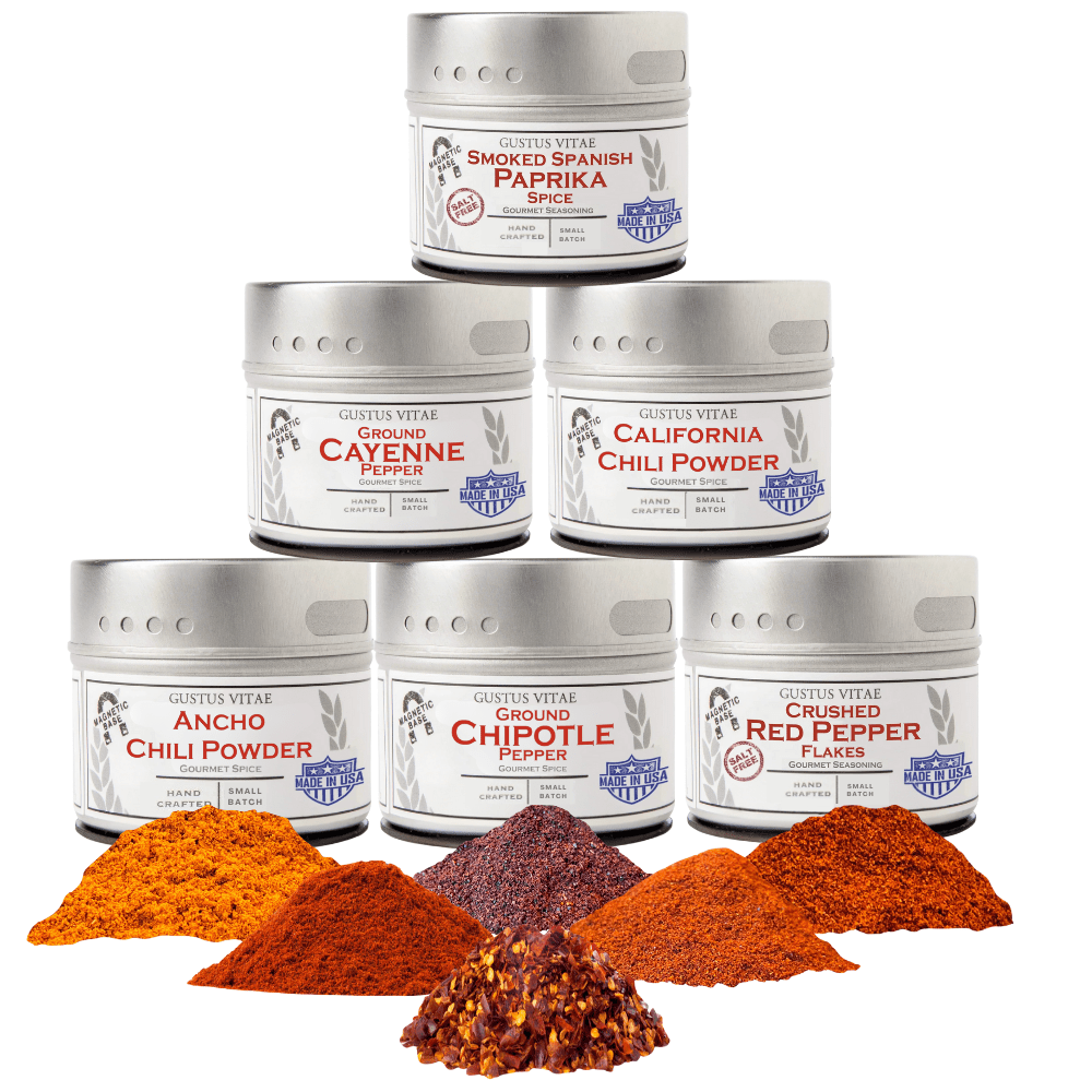 Ground Single Ingredient Pepper Collection Gustus Vitae