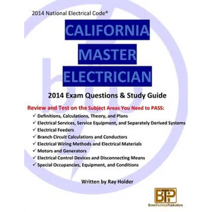 California 2014 Master Electrician Study Guide - Paperback