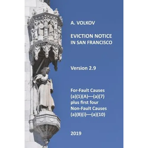 Eviction Notice in San Francisco: Version 2. For-Fault Evictions 37.9(a)(1)(A)-(a)(7) and first four Non-Fault Evictions (a)(8)(i)-(a)(10)