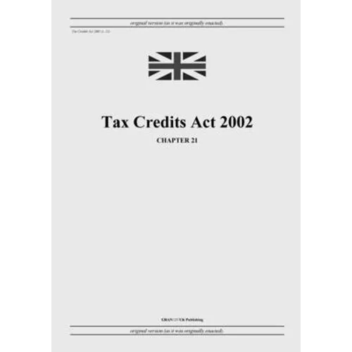 Tax Credits Act 2002 (c. 21)