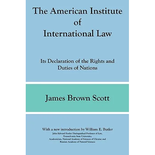 The American Institute of International Law