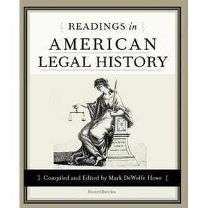 Readings in American Legal History - Paperback