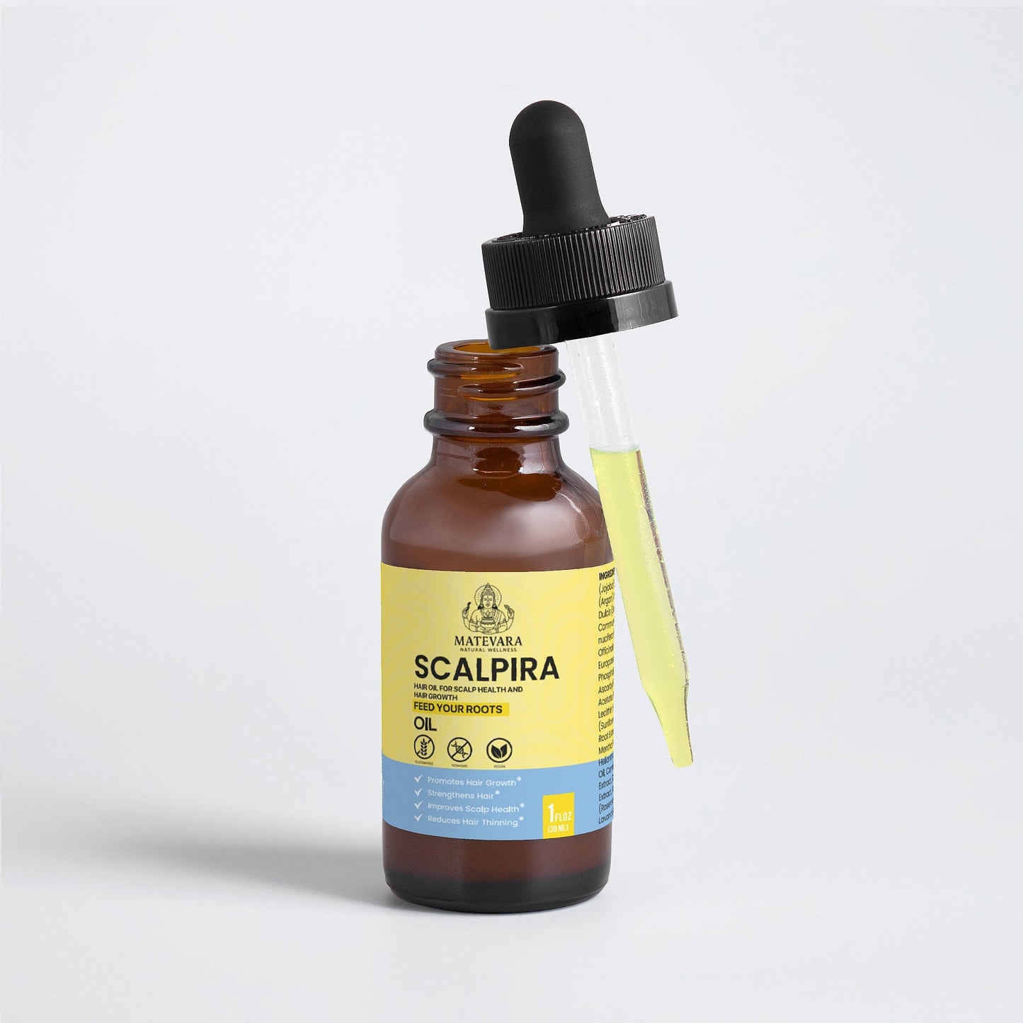 Scalpira Hair Oil | Liposomal Formula for Scalp Health| 1 fl oz Matevara